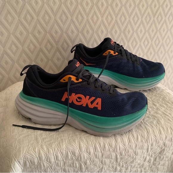 HOKA one one Bondi 8 sneakers size 10.5B - Picture 3 of 12